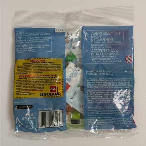 LEGO Bluey Tea Party Set - Picture 2 of 2